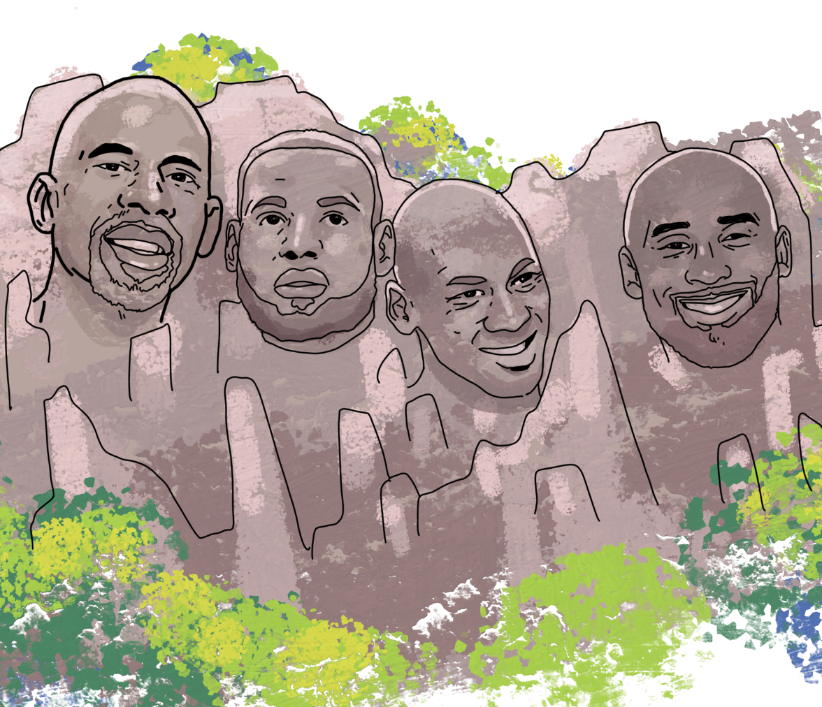 Lebron james mount rushmore best sale