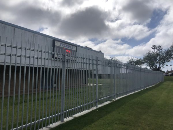 A fence was built around neighboring Standley Middle School.
