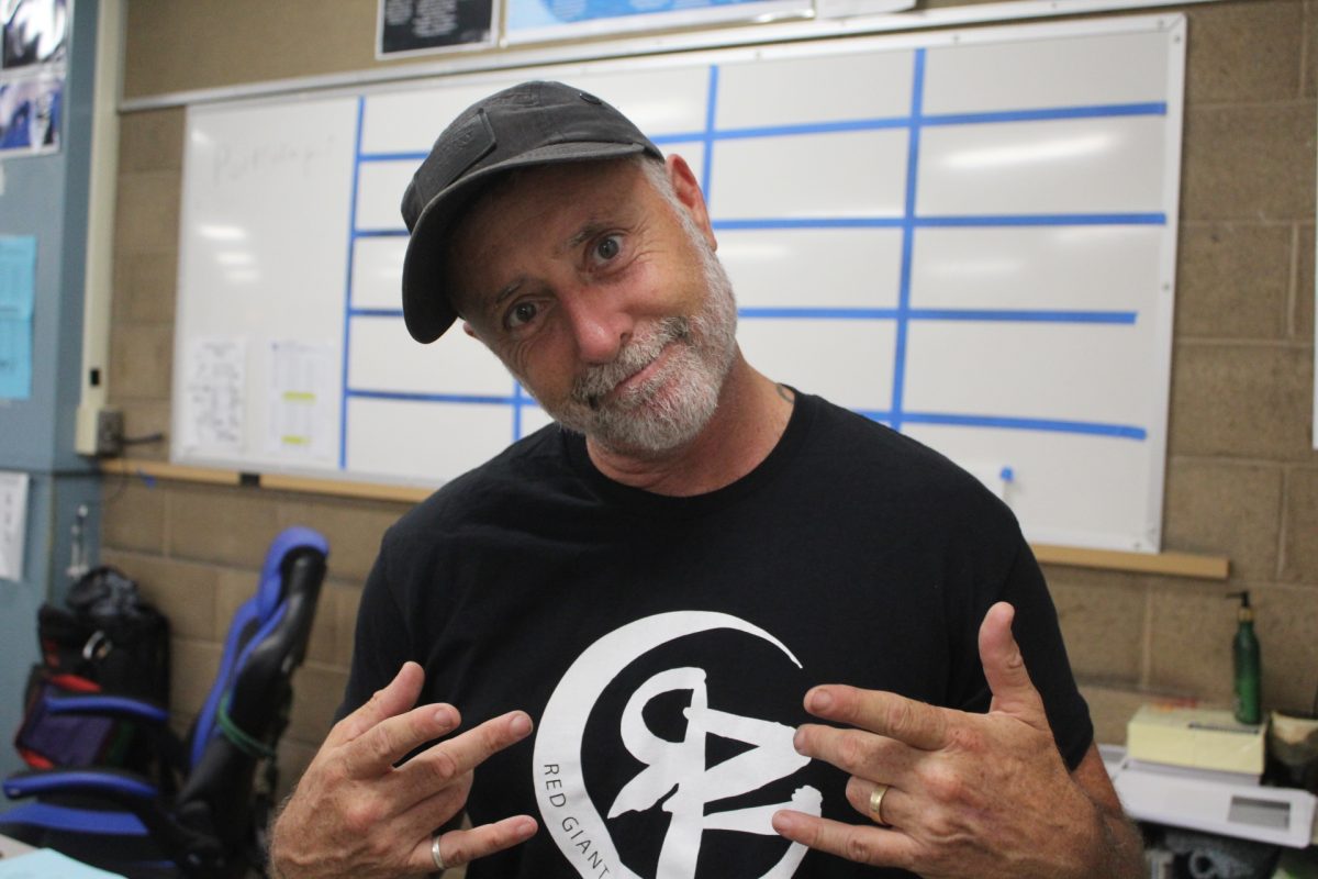 New Multimedia Teacher Burke Brings His Love For Music