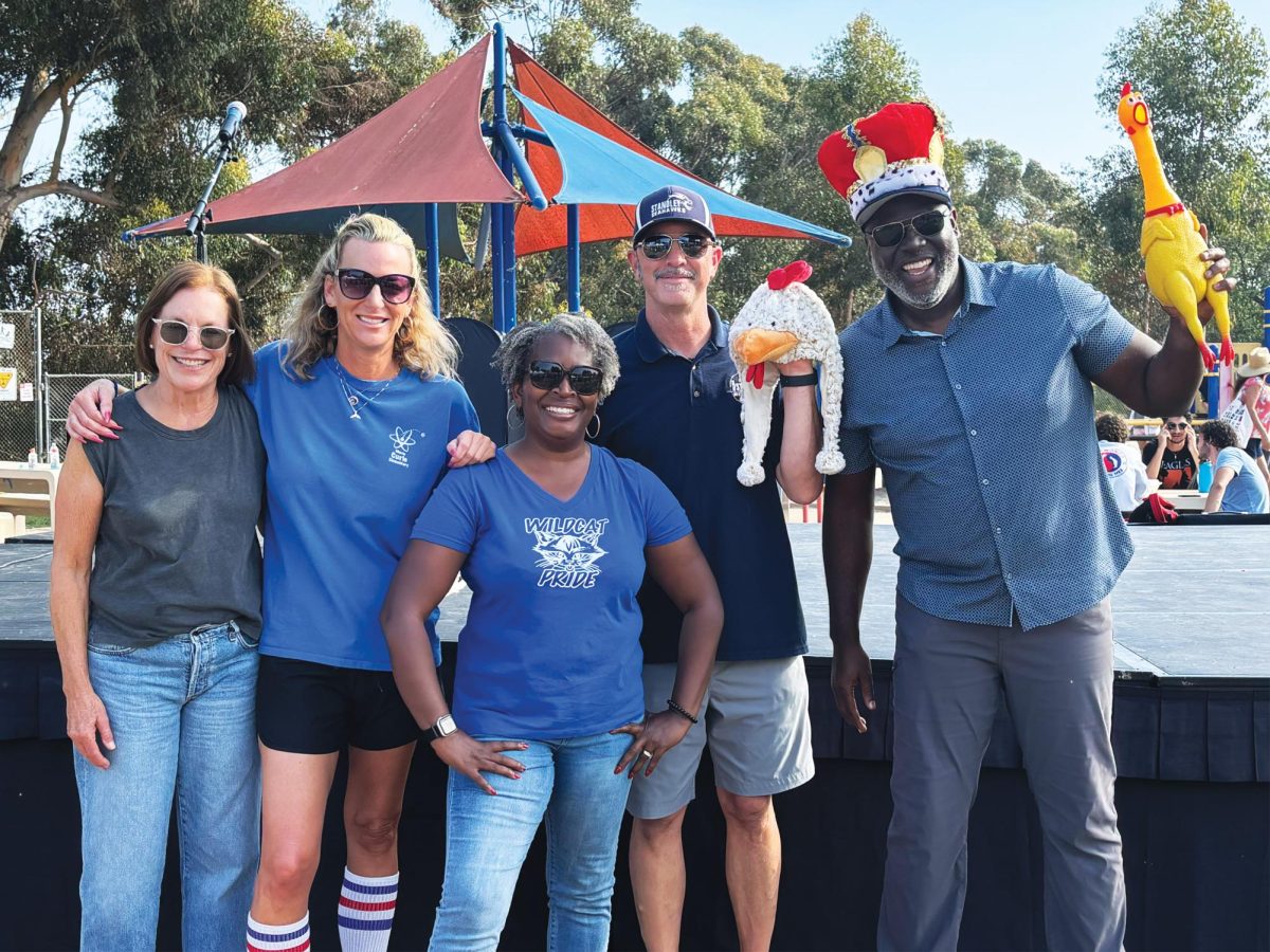 Associate Principal Antwon Lincoln Takes First Place in Oktoberfest "Turkey Toss"